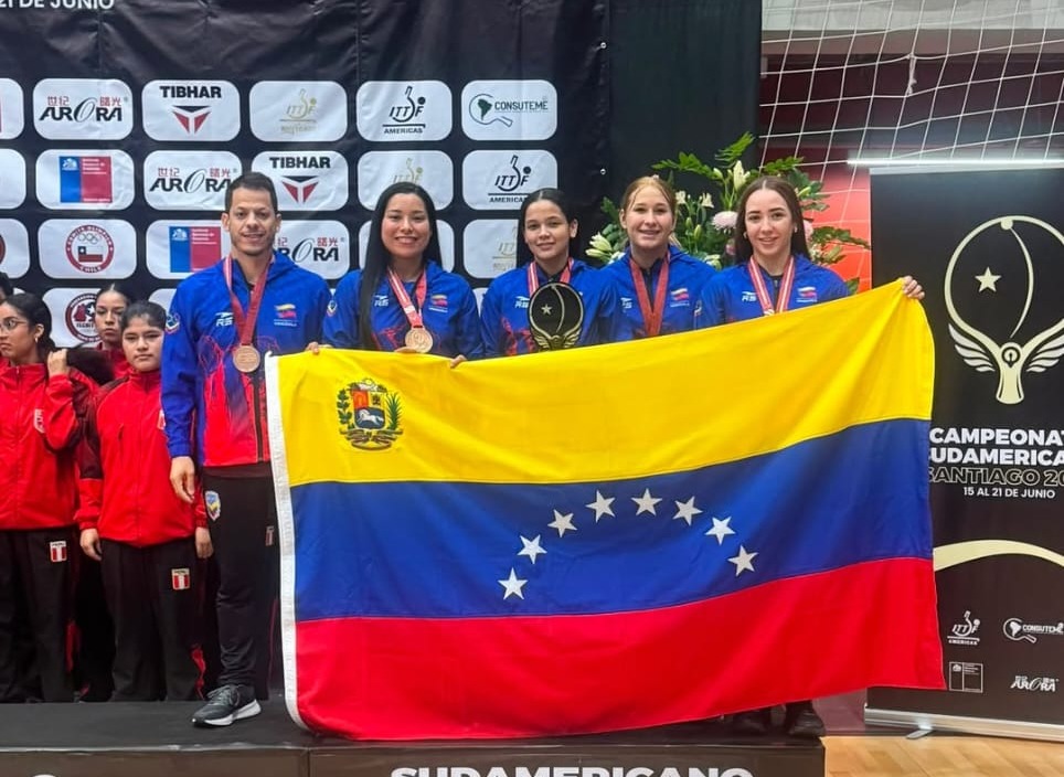 Tenis de mesa trajo plata y bronces de Chile 