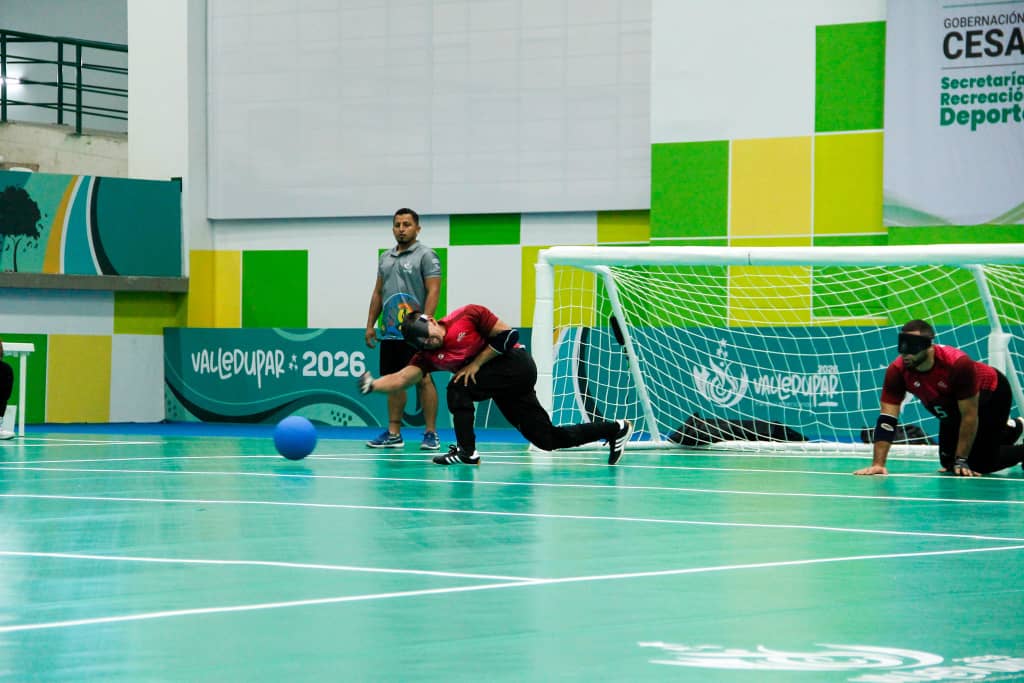 Gólbol celebra inédito bronce en Valledupar 