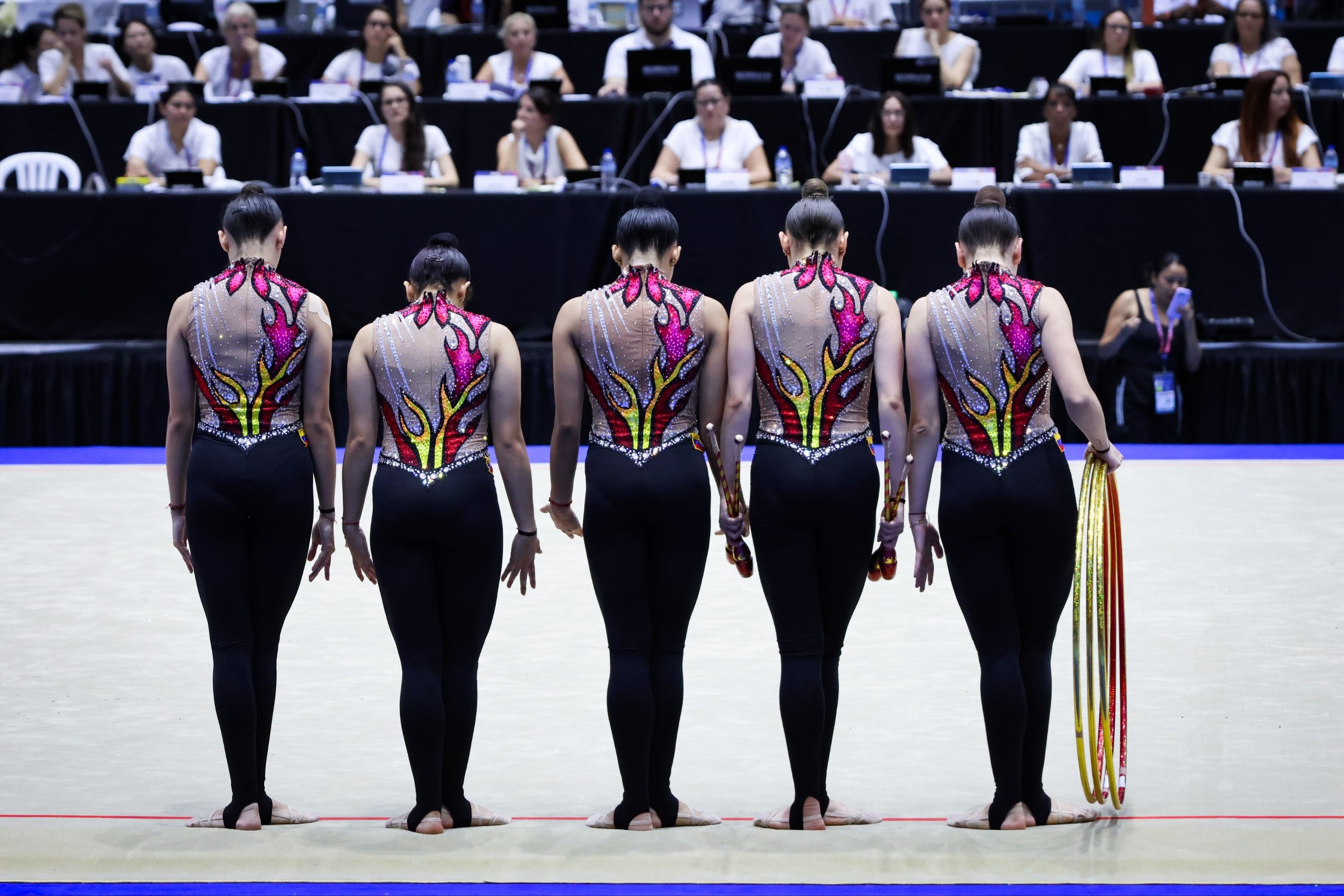 Doble plata en gimnasia rítmica