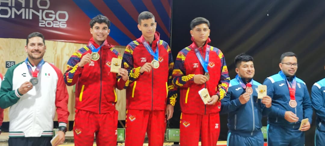 Tiro deportivo ganó oro y plata en pistola 