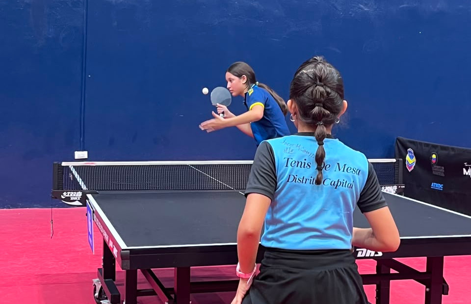 Caracas lidera Nacional de tenis de mesa