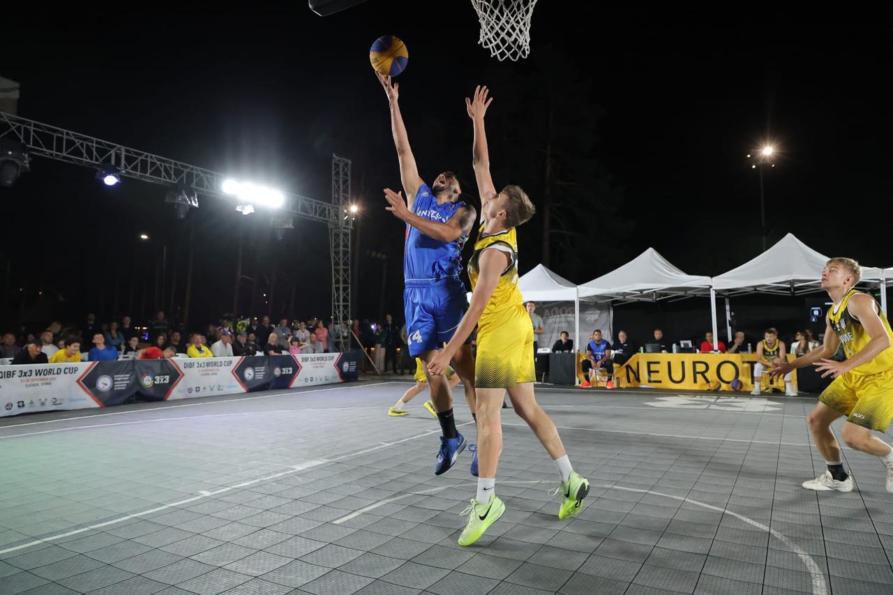 Baloncesto 3x3 a semifinales en Serbia