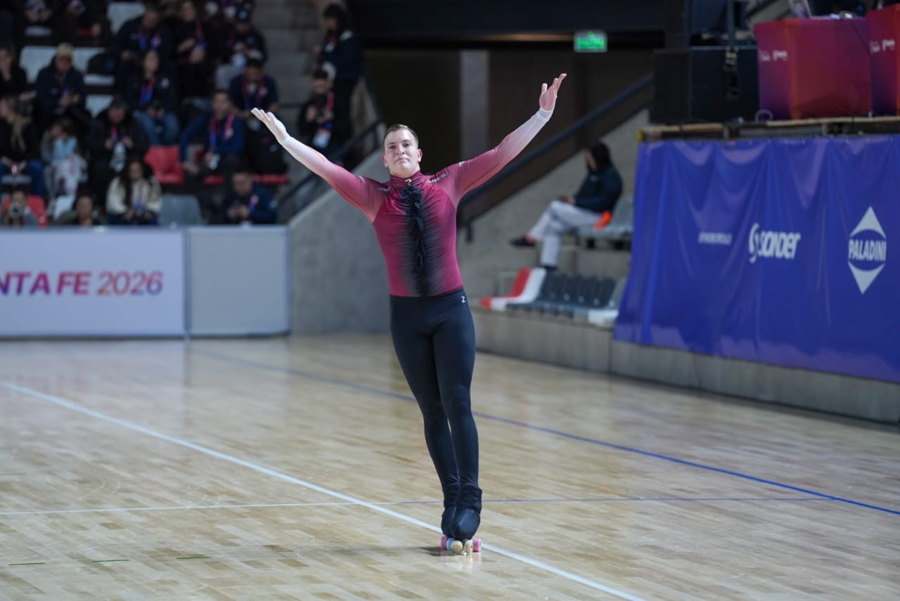 Miguel Tovar debutó en patinaje