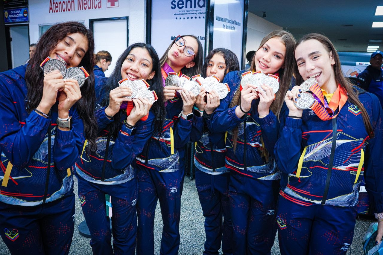 Rítmica orgullosa de sus triunfos