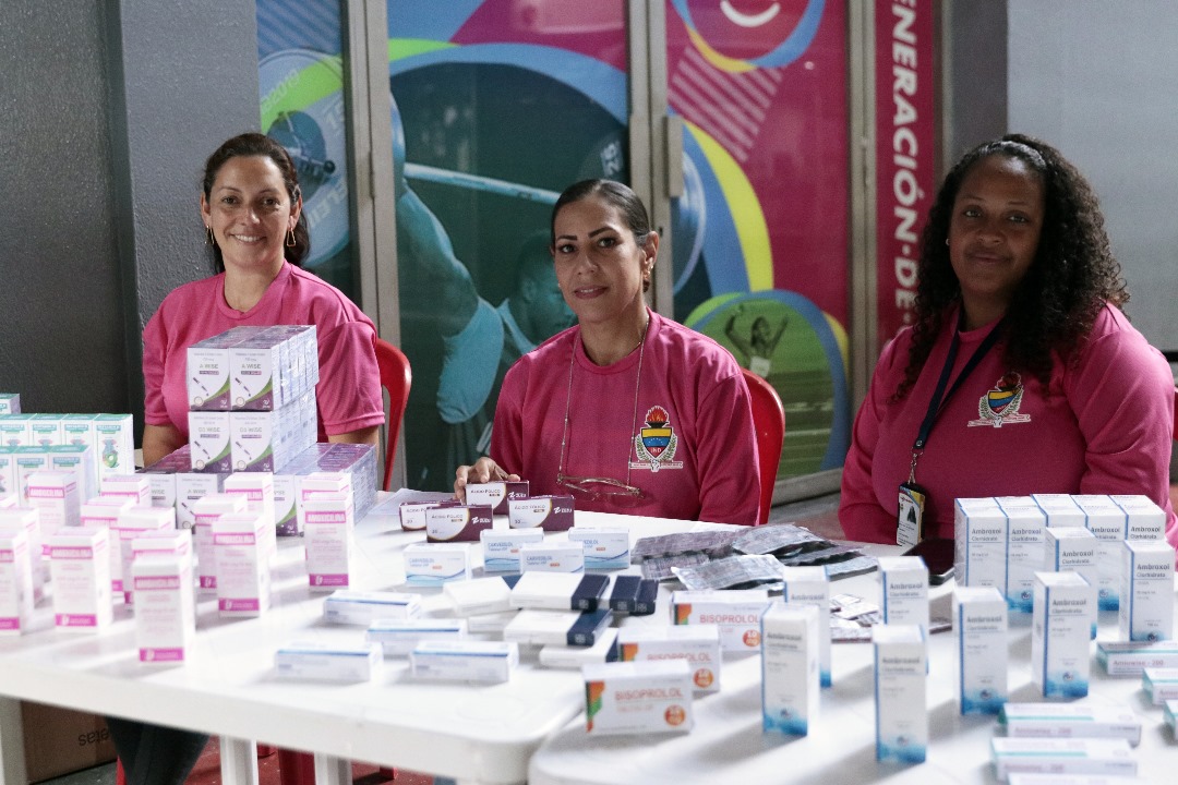 Jornada de salud en el Ministerio de Juventud y Deporte