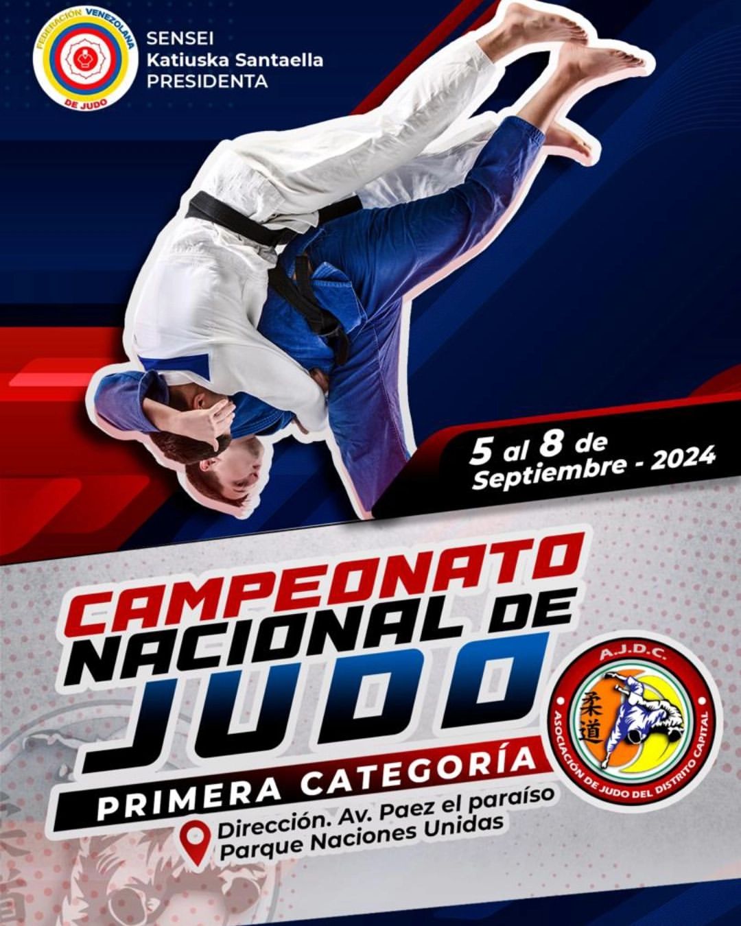 El Campeonato Nacional de Judo ya está en marcha en la capital