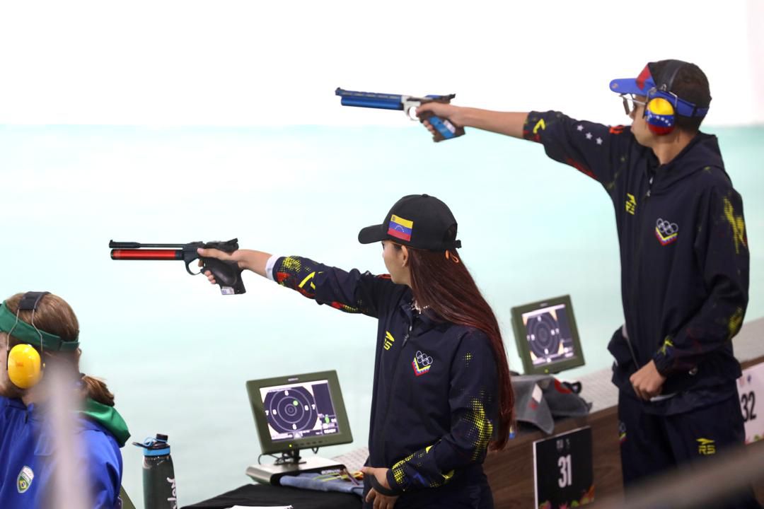 Tiro deportivo orgulloso de su desempeño