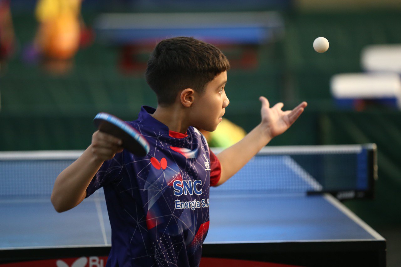 Tenis de mesa definió campeones por parejas