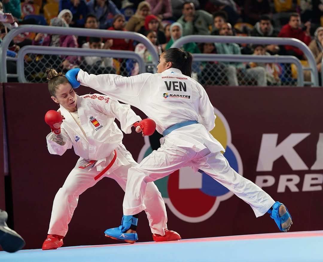 Yorgelis Salazar inicia con victoria la Premier League de karate