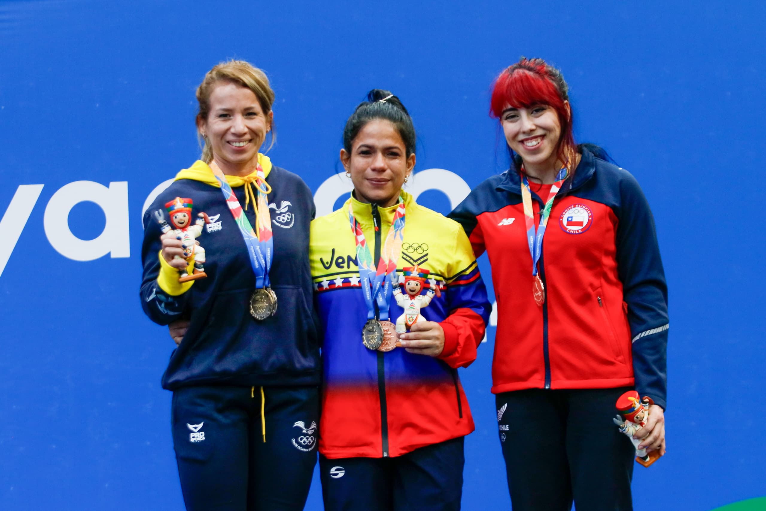 María Domínguez se colgó tres medallas en el inicio de la potencia en Ayacucho 2024