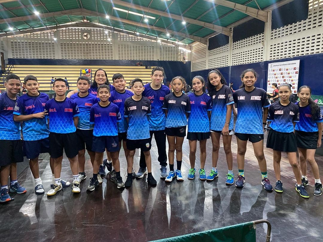 La categoría U13 arranca con fuerza en el Nacional de tenis de mesa