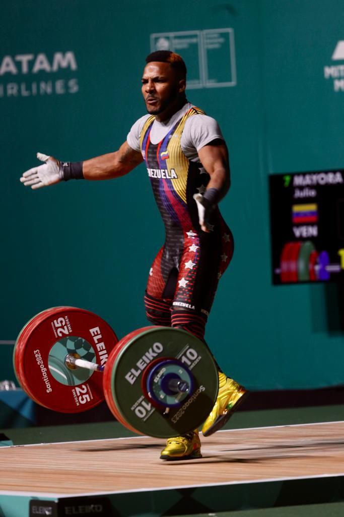 Julio Mayora conquistó la primera doradapara Venezuela en Santiago de Chile