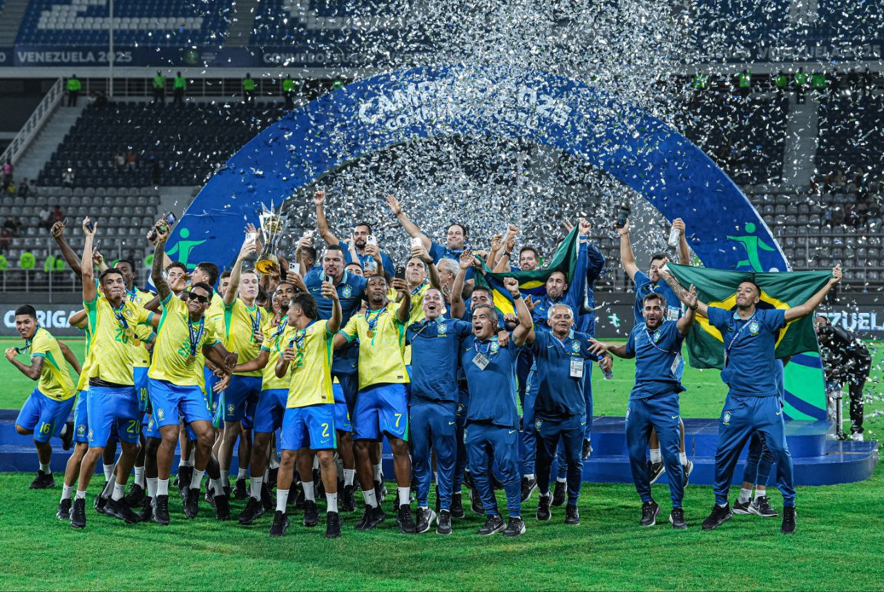 Brasil brilló en Venezuela y se convierte en monarca sub-20
