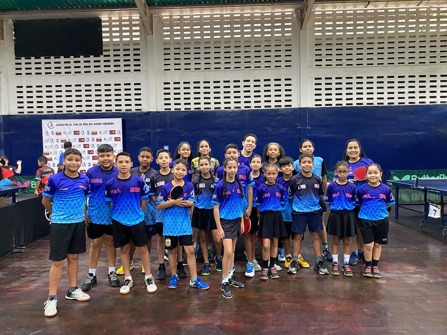 Carabobo acoge el Campeonato Nacional U11 y U13 de tenis de mesa