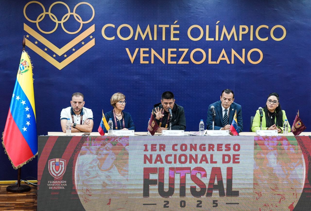 FVF realizó el 1er Congreso Nacional de Futsal 2025