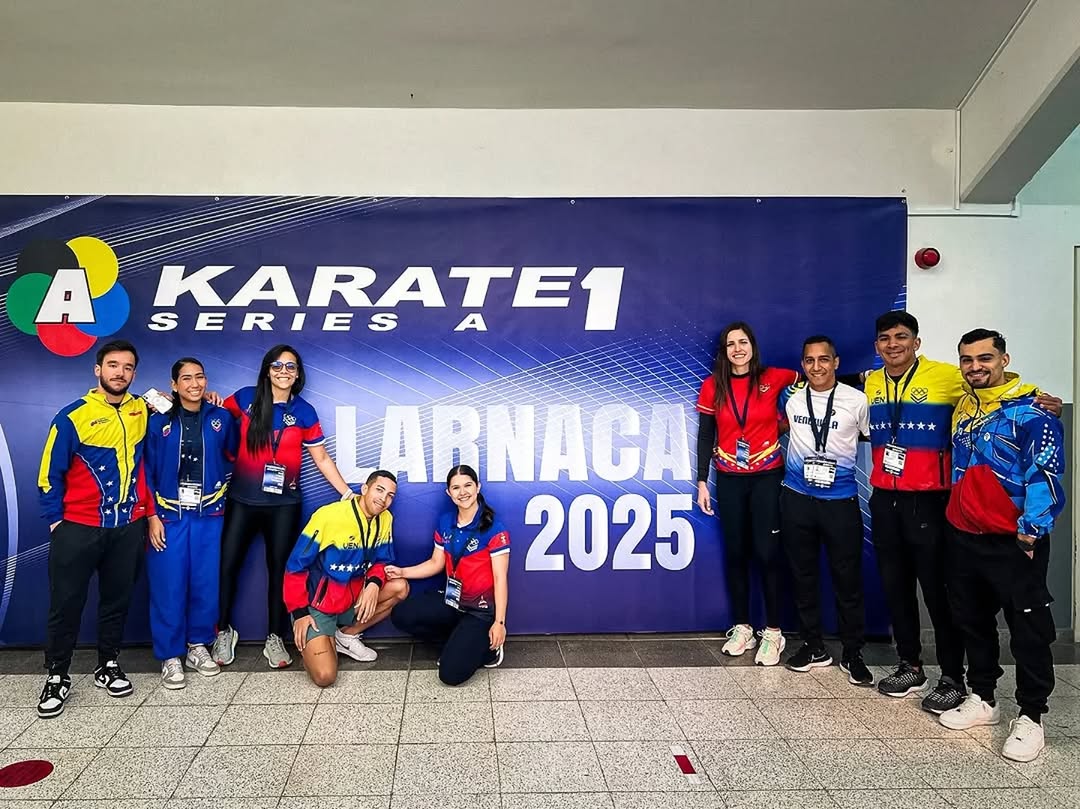 Venezuela llega a Lanarca para la Karate 1-Series A