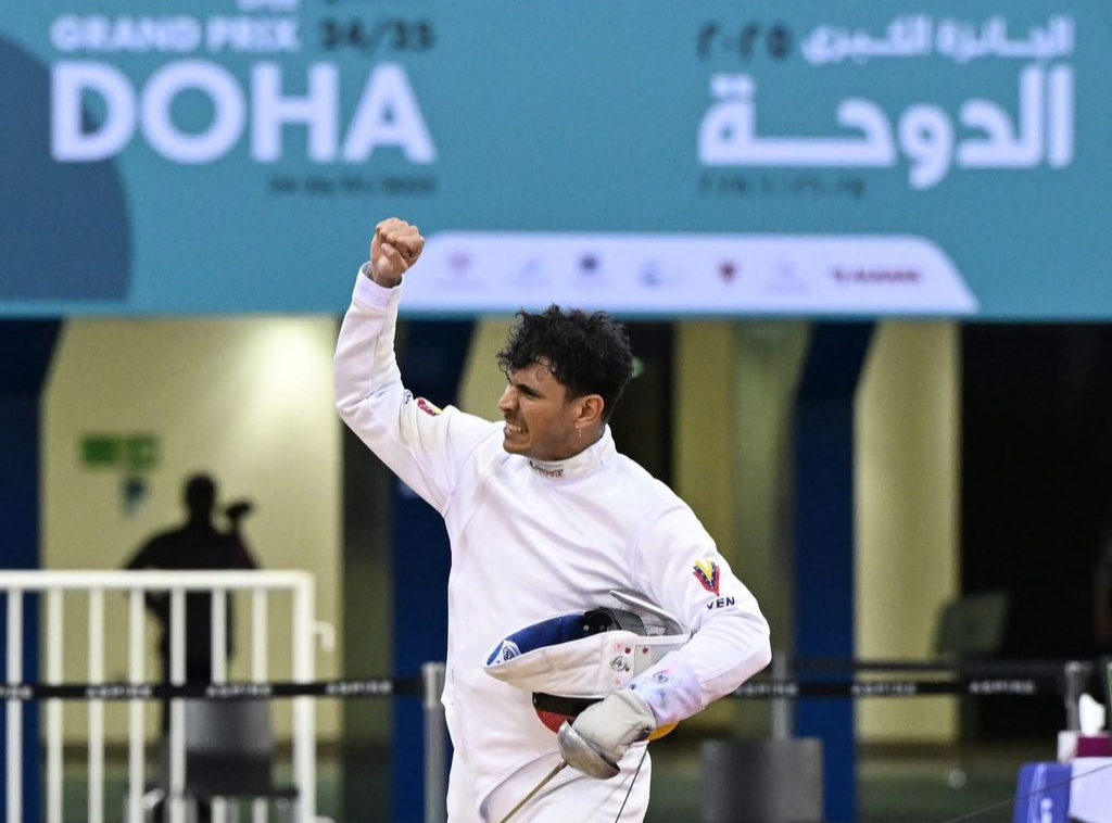 Rubén Limardo conquista medalla de bronce en Grand Prix de Qatar
