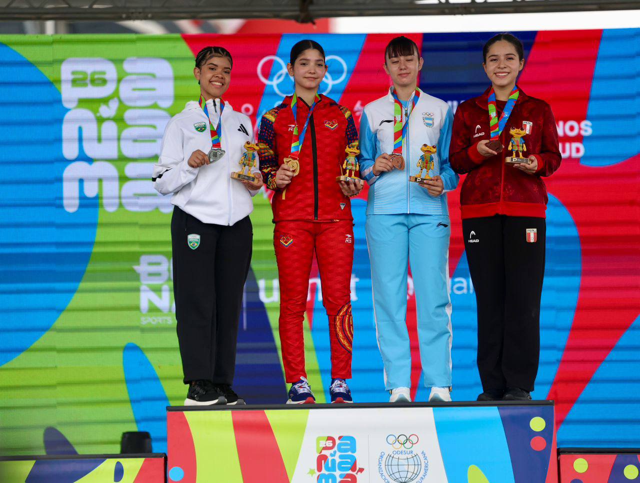 Nancy Haidar obtuvo oro en taekwondo