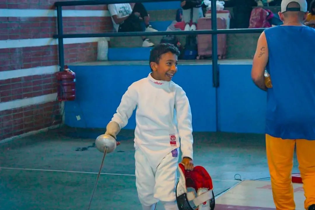 Esgrima mini se crece en Carabobo