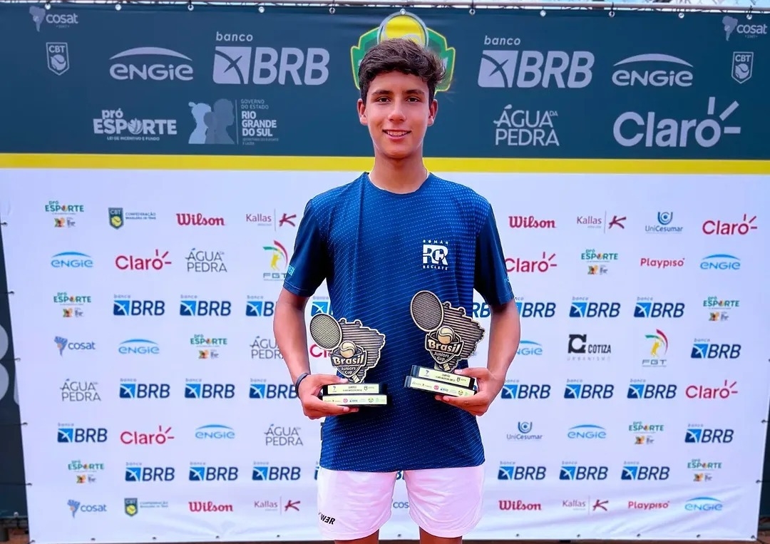 Ignacio Mejías se corona doble campeón del COSAT Grado 1 2025 de Brasil