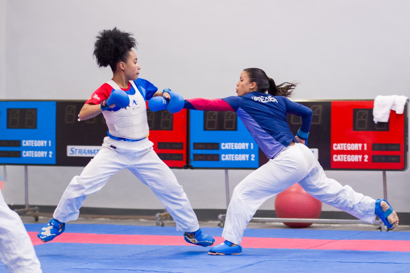 Karate do listo para el subir al tatami