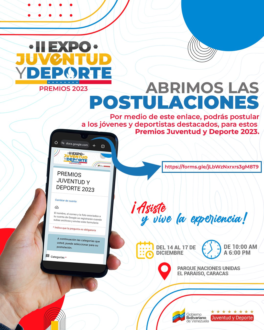 Abrimos las postulaciones 