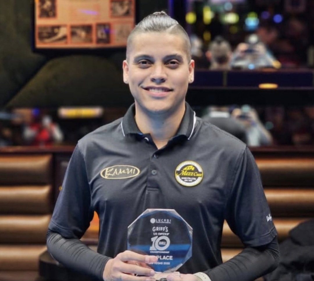 Jesús Atencio subcampeón en el US Open de Billar Bola 10