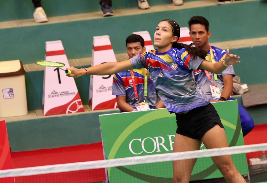 El bádminton cosechó tres medallas en Sucre 2024