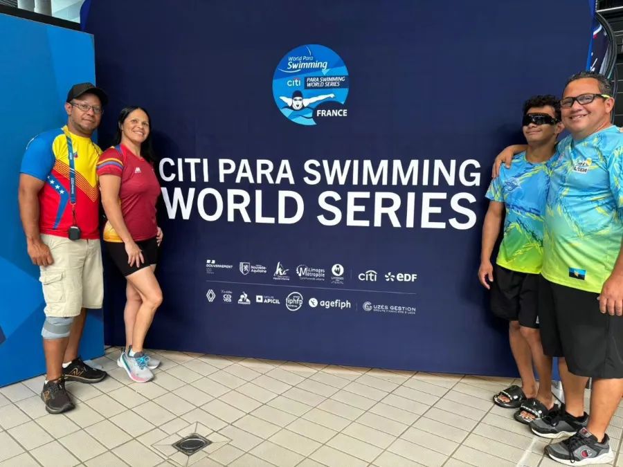 Para Natación venezolana buscará cupos Paralímpicos en Francia