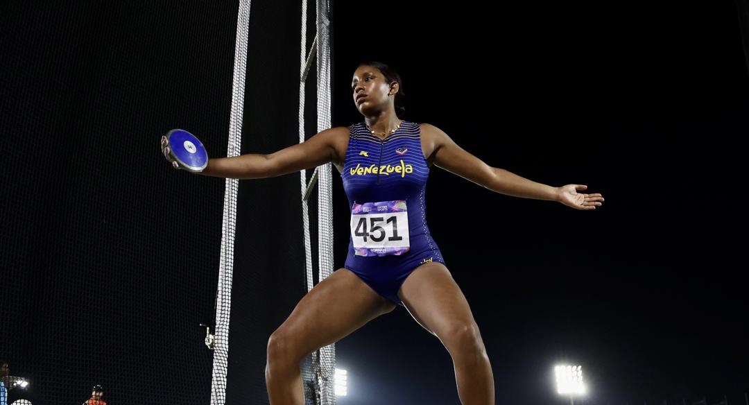 Ottaynis Febres medalla de plata en disco