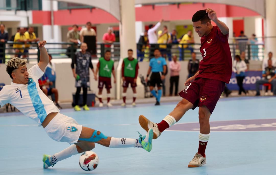 Venezuela cae ante Guatemala en un emocionante duelo de futsal