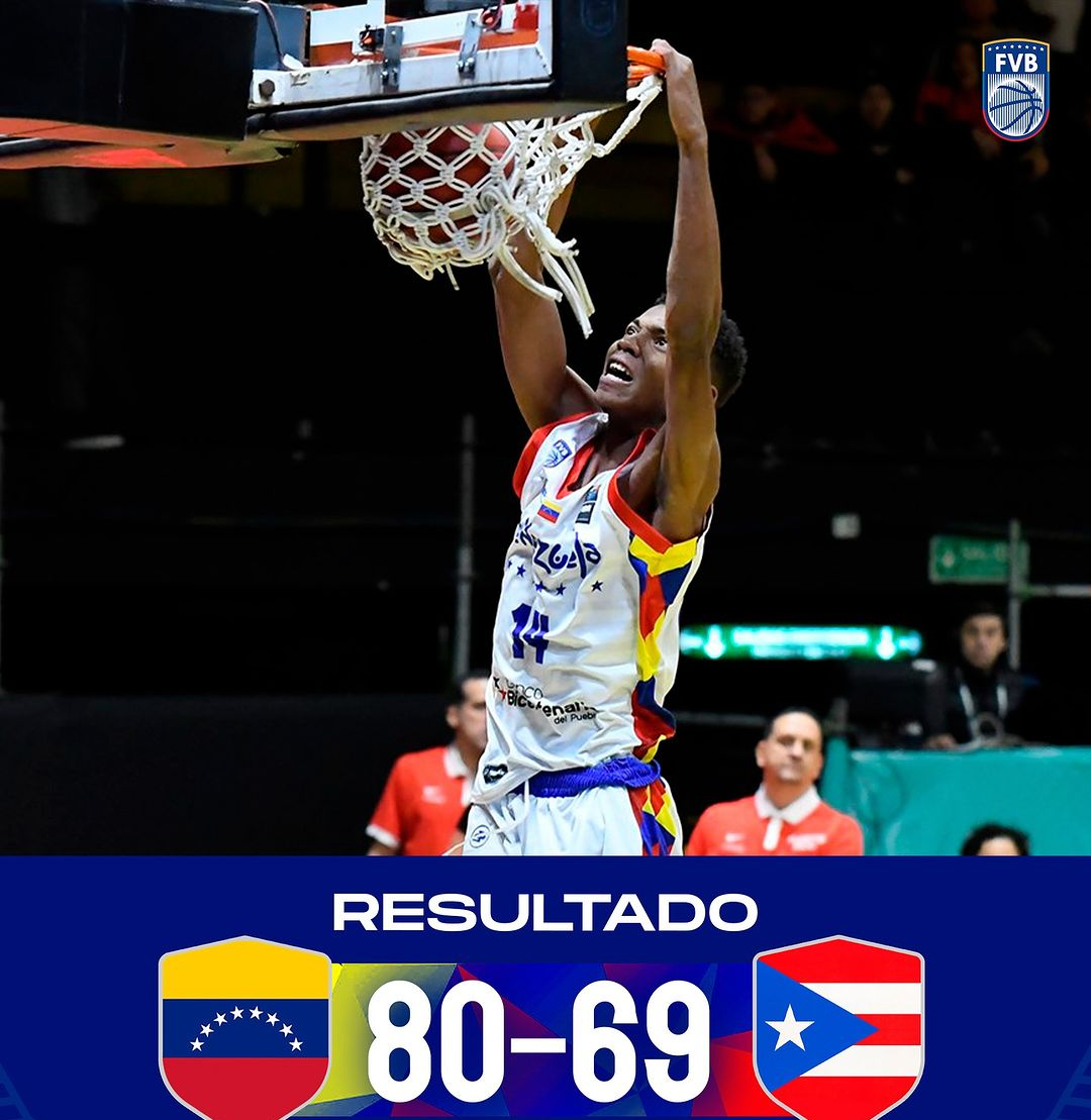 Debut con victoria de Venezuela en la Americup U-18