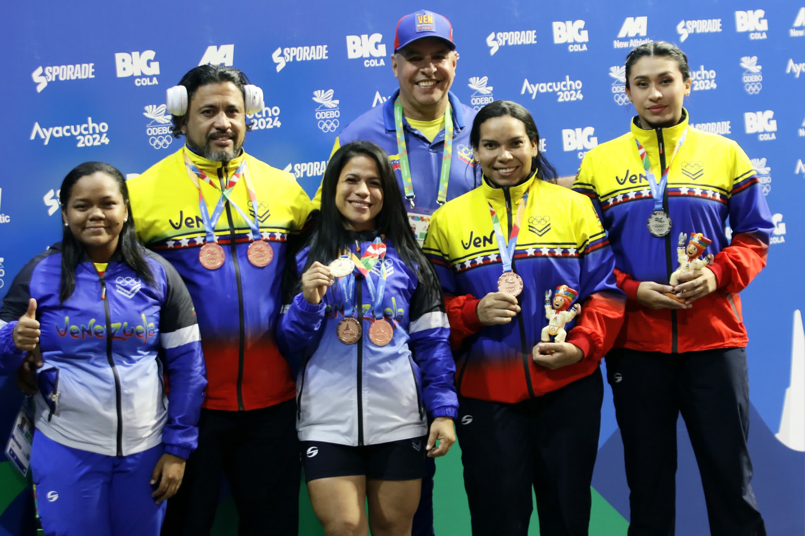 La potencia venezolana bajó el telón con cuatro medallas más en Ayacucho 2024