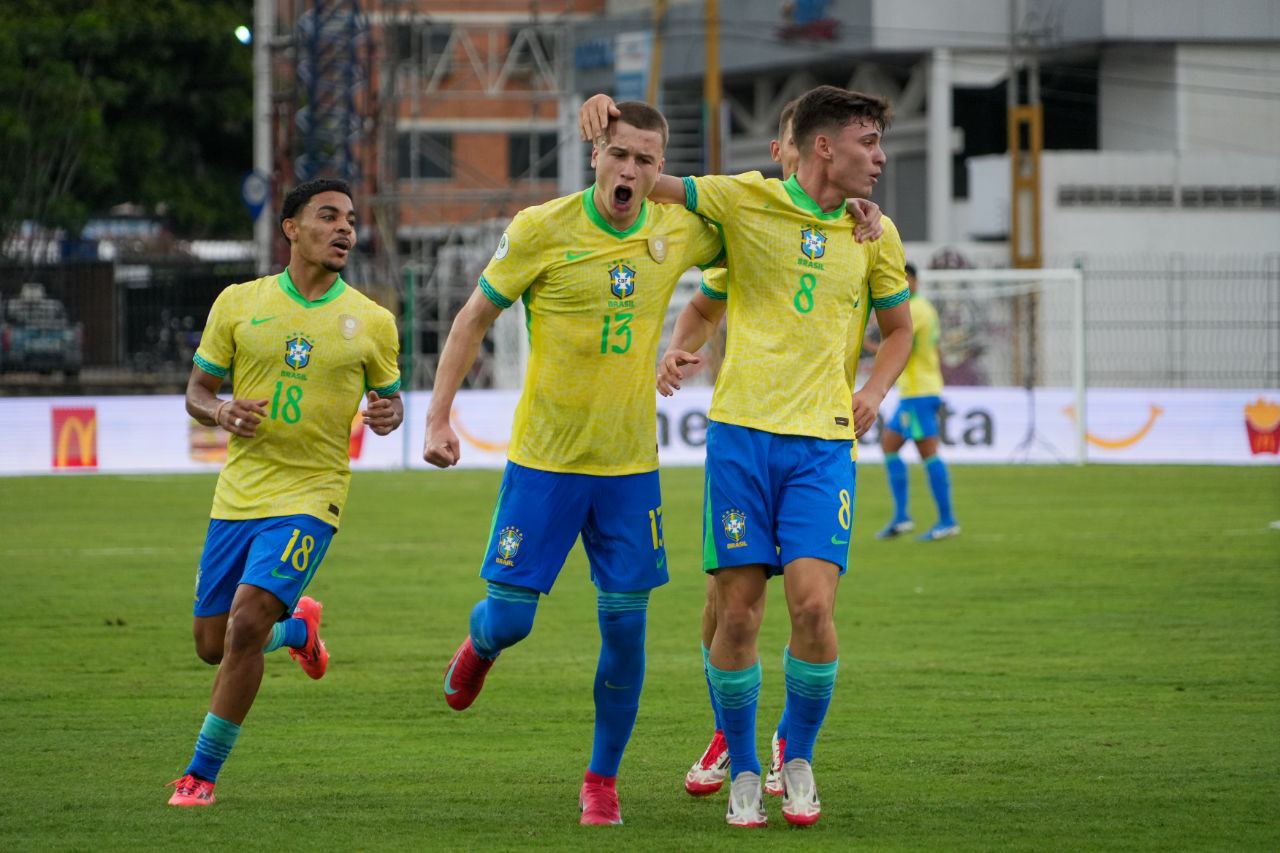 La Canarinha reacciona y se lleva los tres puntos ante Bolivia en el sudamericano sub20