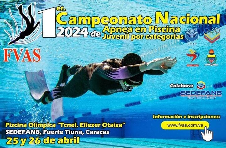 Nuevos récords nacionales dejó el primer campeonato nacional de Apnea 2024