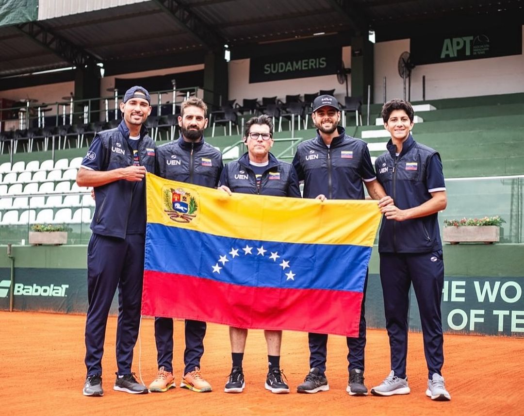 Histórica participación venezolana en la Copa Davis 2024