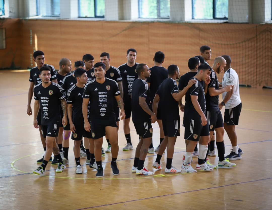 La Vinotinto de Futsal afina detalles para la Copa del Mundo