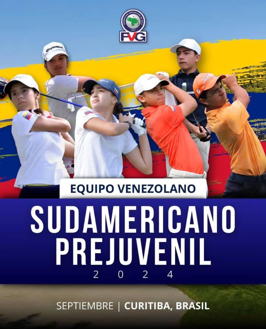 Equipo de golf nacional listo para el Sudamericano
