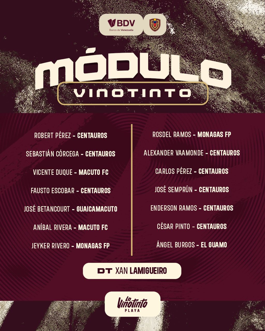 Vinotinto de fútbol playa trabaja con miras a la Copa América 2025