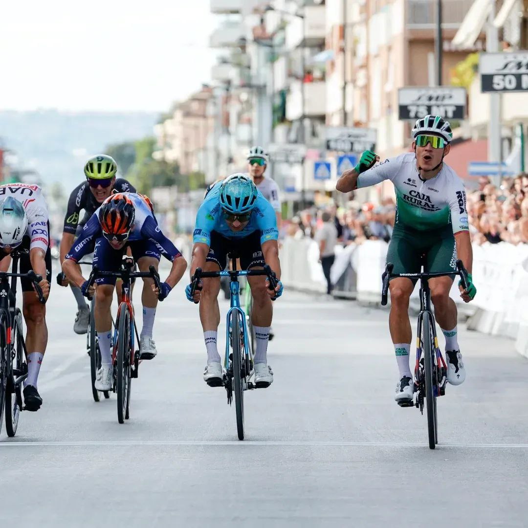 Orluis Aular logra su primer triunfo en Italia