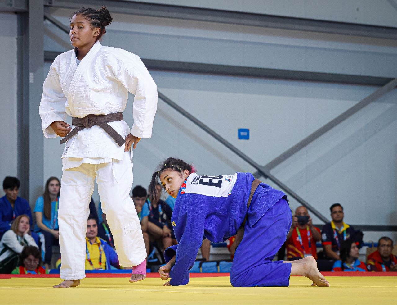 Rosalvick Aguilar primer oro en Suramericanos