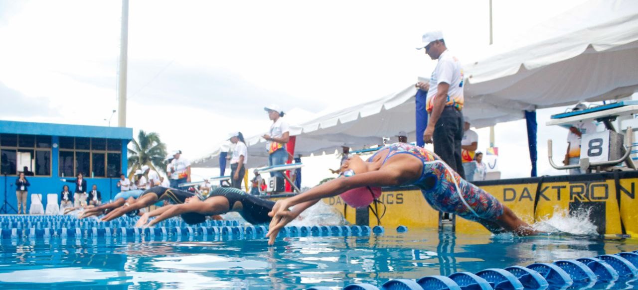Miranda tuvo inicio récord en la natación