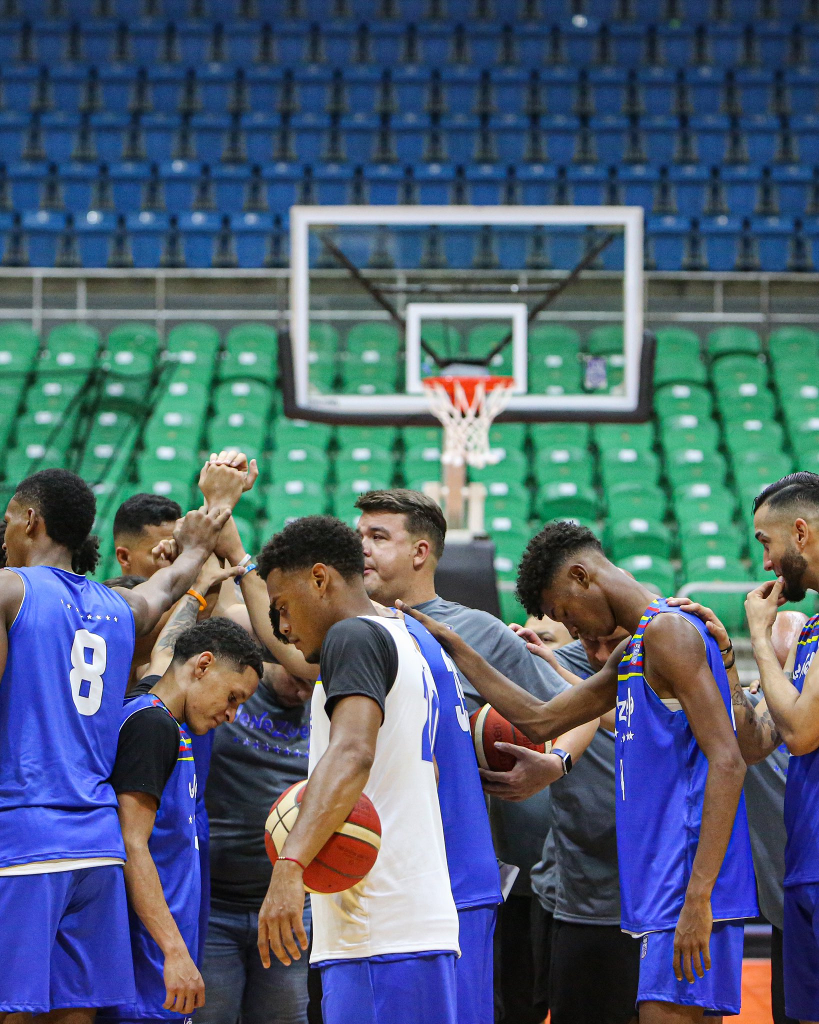 Venezuela inició sus prácticas previo a la ventana FIBA