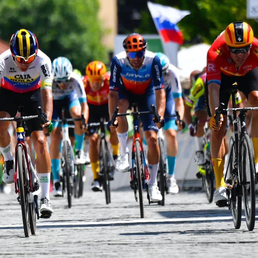 Ruta: Orluis Aular destacó en el final de tour esloveno