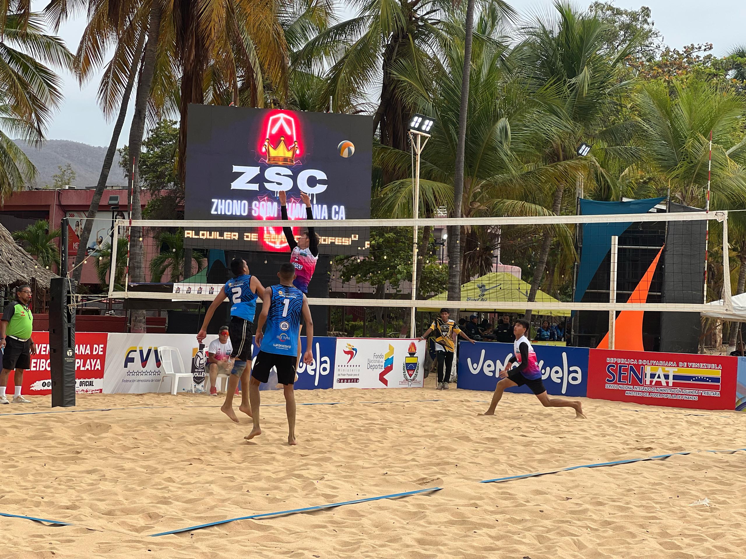 Voleibol de playa luchó en Cumaná