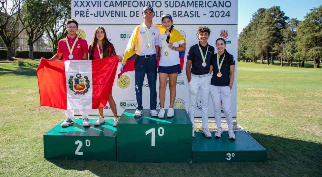 Venezuela brillo en el Sudamericano Pre-Juvenil de Golf