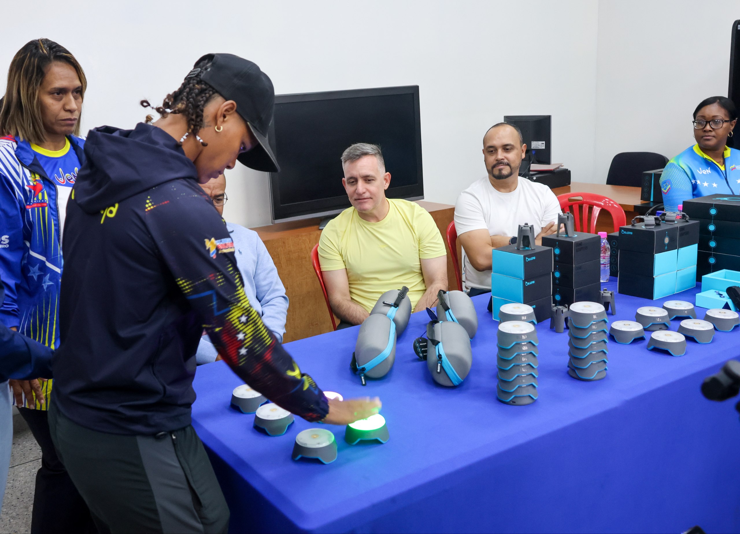 Tecnología de punta para evaluar atletas