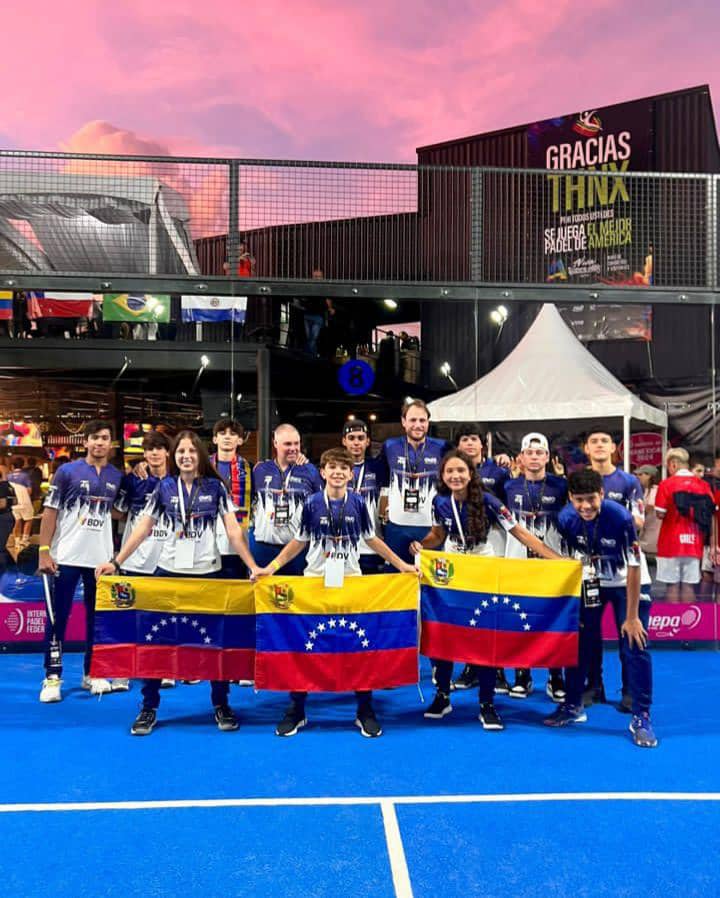 El padel venezolano se mide a los mejores