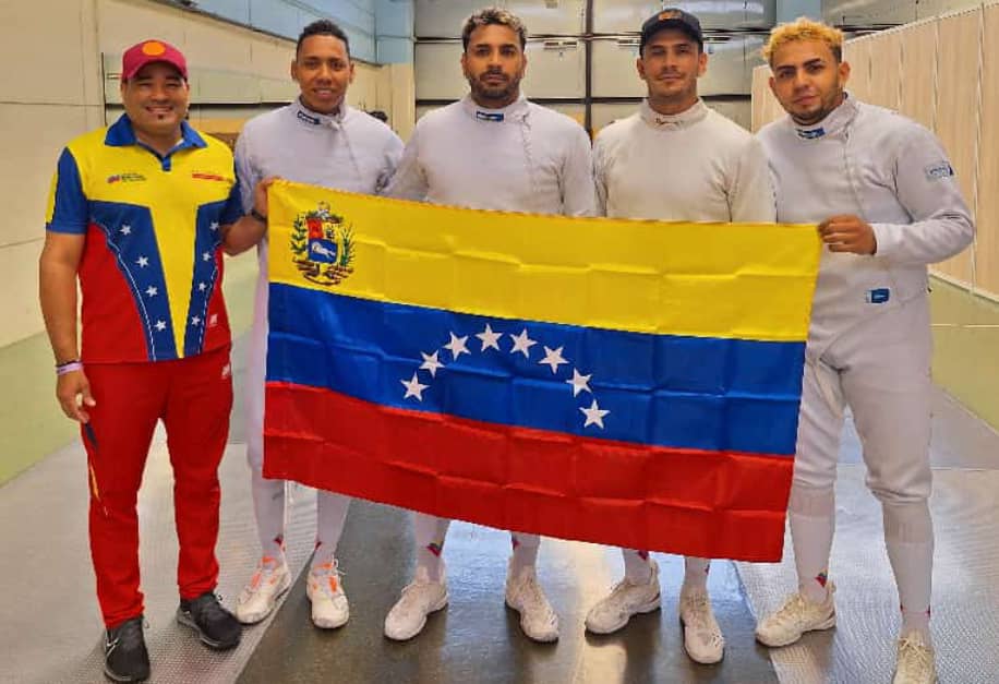 Equipo de Espada masculina es el 5to del mundo