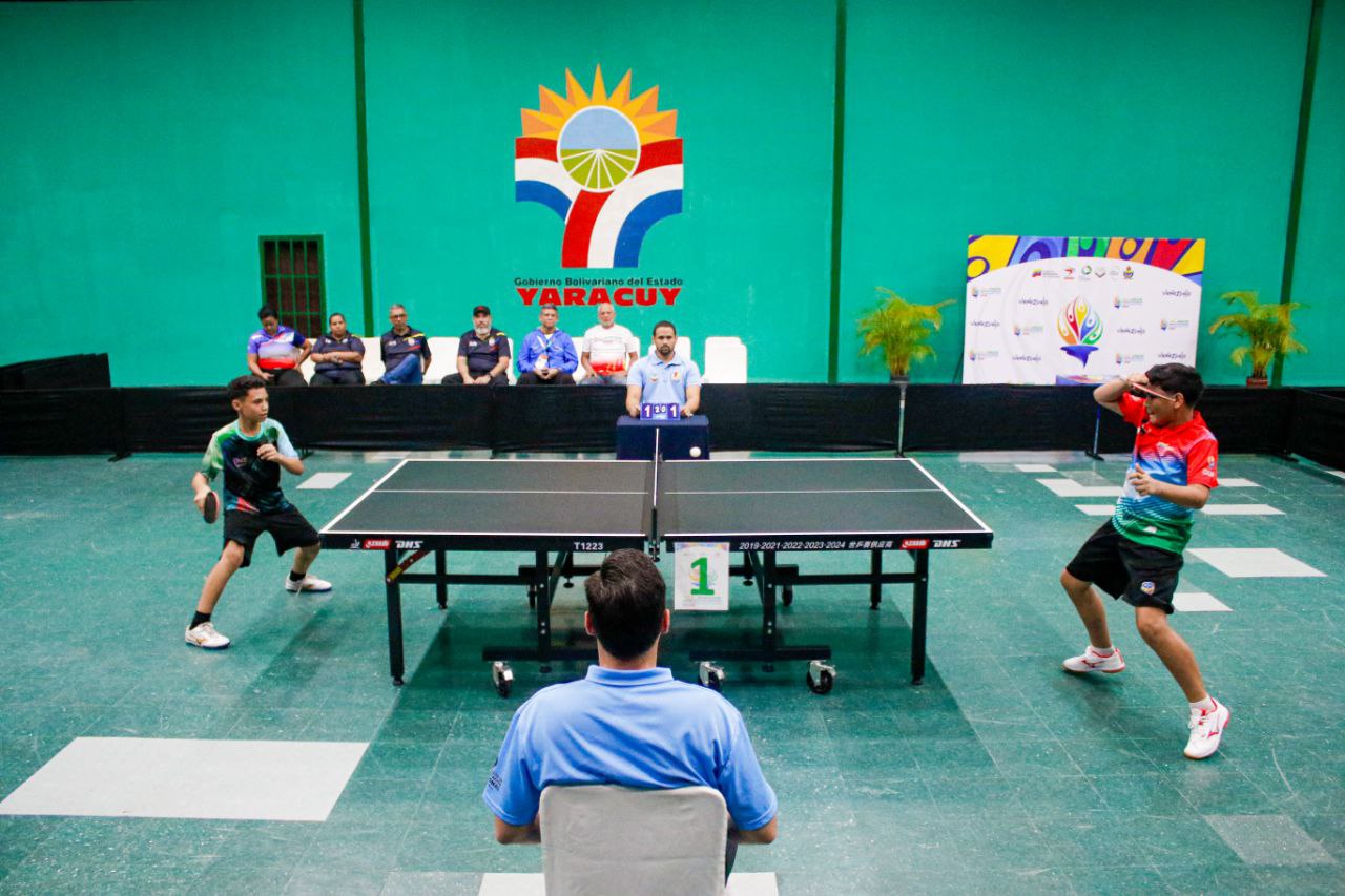 Aram Pérez comandó el tenis de mesa